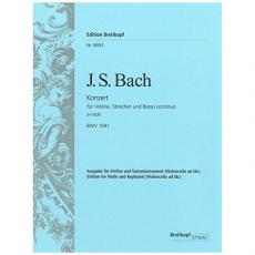 Bach J. S. - Concerto in A minor No.1 BWV1041