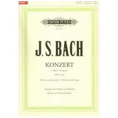 Bach Johann Sebastian - Violin Concert in A Minor