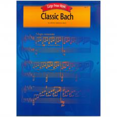 Bach J.S - Classic  - Large Print Music