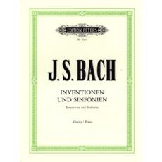 Bach J.S - Inventionen und Sinfonien / Εκδόσεις Peters