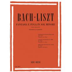 Bach/Liszt - Fantasia e fuga in Sol minore per organo (trascrizione per pianoforte) / Εκδόσεις Ricordi