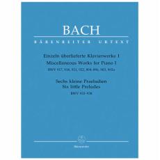 Bach - Miscellaneous Works for Clavier