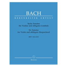 Bach - Six Sonatas For Violin And Obbligato Harpsichord