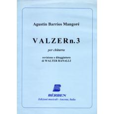 Barrios Agustin  Mangore - Valzer n. 3