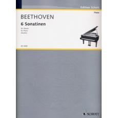 BEETHOVEN 6 Sonatinas / Εκδόσεις Schott Sohne