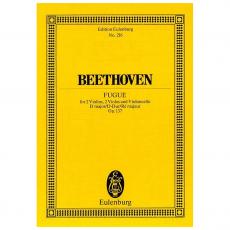 Beethoven - Fugue Op.137