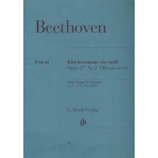 BEETHOVEN Sonata op.27 N.2 C#min. Moonlight/ Εκδόσεις Henle Verlag- Urtext