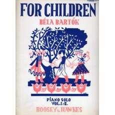 BELA BARTOK For Children I