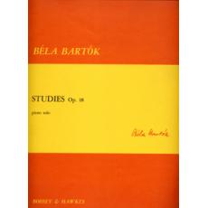 Bela Bartok - Studies Op. 18 / Εκδόσεις Boosey & Hawkes