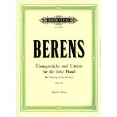 Berens - Ubungsstucke und Etuden fur die linke Hand Opus 89