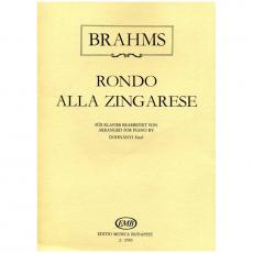 Brahms Johannes - Rondo Alla Zingarese