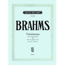 Brahms - Variationen Op. 21 Complete