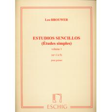 Brouwer Leo - Estudios Sencillos (Etudes simples) vol. 1