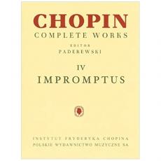 Chopin - Impromptus (Editor Paderewski)