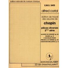Chopin - Pieces Diverses II