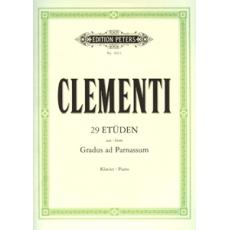Clementi - 29 Etuden aus Gradus ad Parnassum