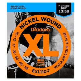 Daddario EXL110-7 Nickel Wound 7-string - 10-59