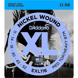 Daddario EXL116 Nickel Wound - 11-52