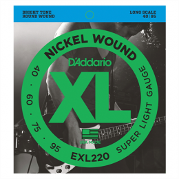 Daddario EXL220 Nickel Wound, Long Scale - 40-95