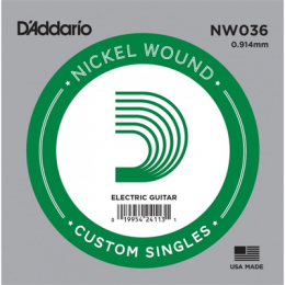 Daddario NW036 Nickel Wound - .036