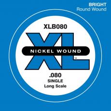Daddario XLB080 Nickel Wound, Long Scale - .080