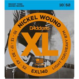 Daddario EXL140 Nickel Wound - 10-52