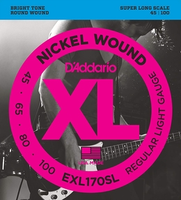 Daddario EXL170 SL Nickel Wound 45-100