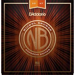 Daddario NB1047 Nickel Bronze - 10-47