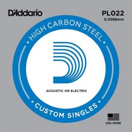 Daddario PL022 Plain Steel - .022