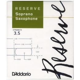 Daddario Reserve Reeds, Soprano Sax - No. 3.5