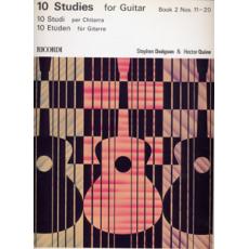 Dodgon Stephenn & Hector Quine - 10 Studies for guitar