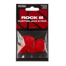 Dunlop Rock III Nylon Custom Jazz III, 6-Pack