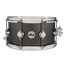 DW Collector's Series Satin Black Over Brass Snare - 13 x 7