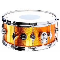 DW Performance Snare Drum, Gold Sparkle Finish Ply - 14