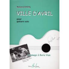 Dyens Roland  - Ville d' Avril (Hommage a Boris Vian)