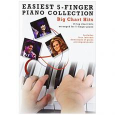 Easiest 5 - Finger Piano Collection Big Chart Hits