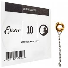 Elixir Anti-Rust Plain Steel - .010, Ball End