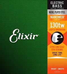 Elixir 15433 Nanoweb, Exra Long Scale, B - .130tw