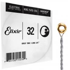 Elixir Nanoweb Nickel Plated Steel - .032, Ball End