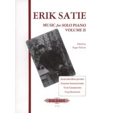 Erik Satie - Music for Solo Piano Volume II /  Εκδόσεις Peters