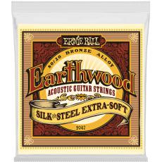 Ernie Ball 2047 Earthwood 80/20 Bronze - Silk and Steel, 10-50