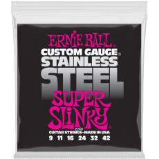 Ernie Ball 2248 Stainless Steel Super Slinky - 09-42
