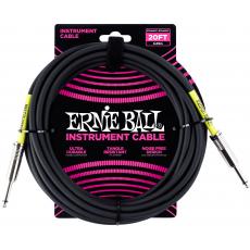 Ernie Ball 6046 Classic - Straight, Black, 6m