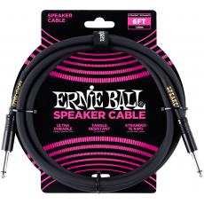 Ernie Ball 6072 Speaker Cable - Black, 1.8m