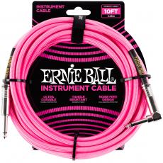Ernie Ball 6078 Braided - Neon Pink, 3m