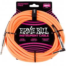 Ernie Ball 6079 Braided - Neon Orange, 3m