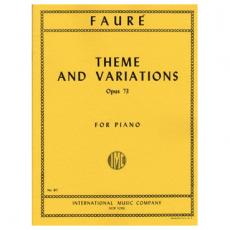 Faure - Theme And Variations Op.73