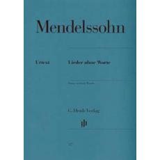 Felix Mendelssohn Bartholdy - Songs Without Words/ Εκδόσεις Henle Verlag- Urtext