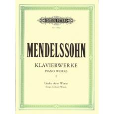 Felix Mendelssohn - Klavierwerke I / Lieder ohne Worte / Εκδόσεις Peters