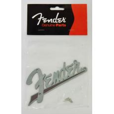 Fender Logo, Flat, 1960­-1963 + Reissue/Custom Amp